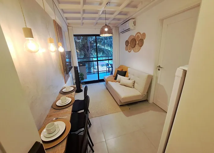 Cosy boho Flat à 50 Metros das piscinas naturais