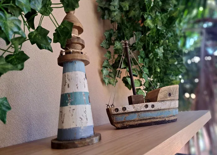 Cosy boho Flat à 50 Metros das piscinas naturais